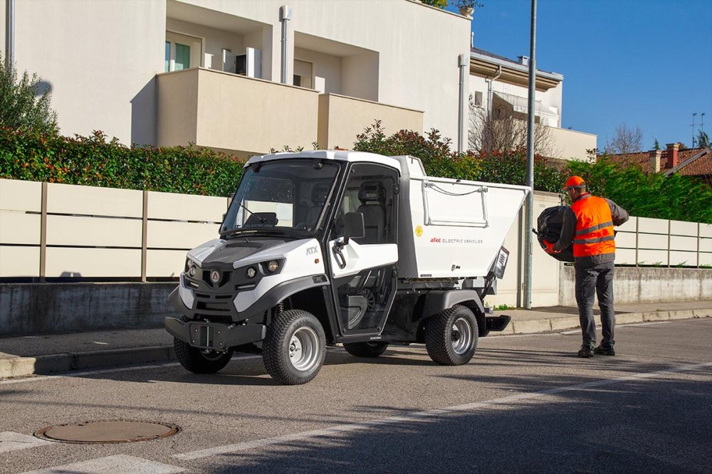 Электромобиль мусоровоз на базе ALKE ATX 330E/340E Электромобиль мусоровоз на базе ALKE ATX 330E/340E